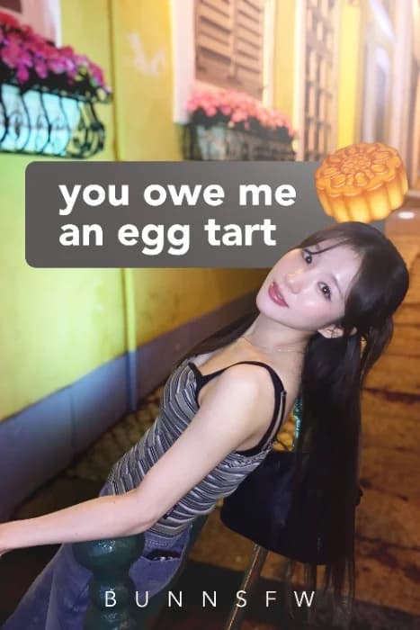 Cover for You owe me an egg tart