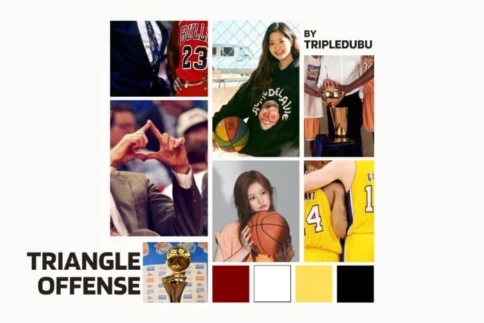 Cover for Triangle Offense: Courtside Stories