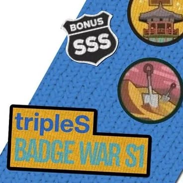 Cover for Badge War Season 4: tripleS